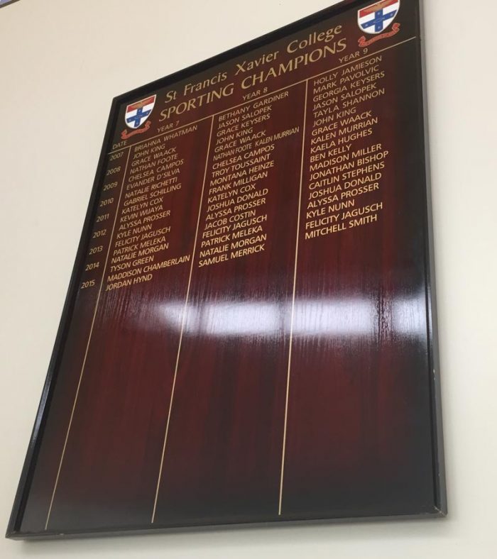 School honour boards